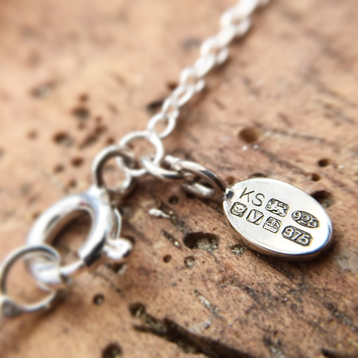 Katherine Seaman Jewellery hallmark tag assay office london
