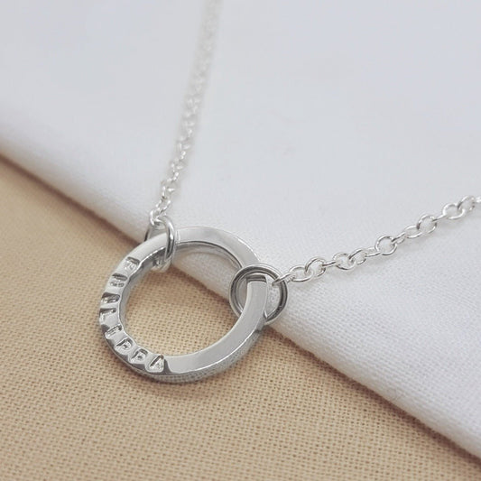 Personalised Silver Name Necklace - Katherine Seaman Jewellery